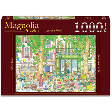 Magnolia Puzzles Magnolia Cafe de France Puzzle 1000pcs