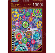 Magnolia Puzzles Magnolia Life Goes Round Puzzle 1000pcs