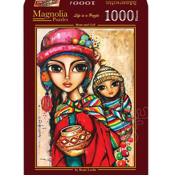 Magnolia Puzzles Magnolia Mom and Girl Puzzle 1000pcs