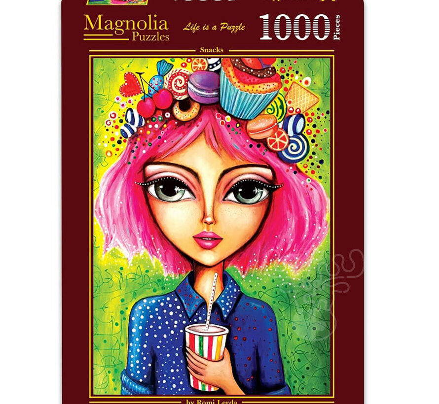 Magnolia Snacks Puzzle 1000pcs