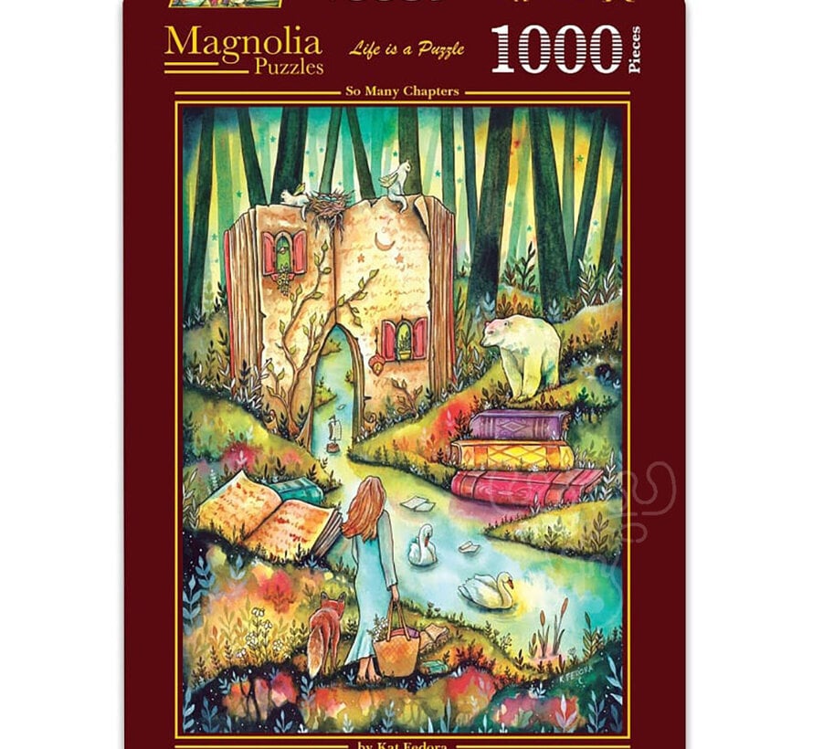 Magnolia So Many Chapters Puzzle 1000pcs