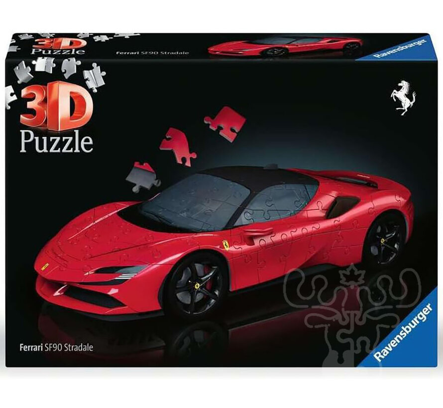 Ravensburger 3D Ferrari SF 90 Stradale Puzzle 108pcs