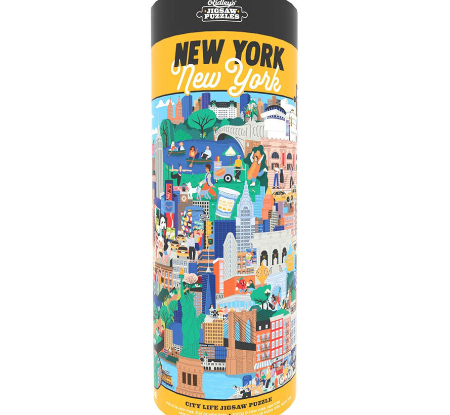 Ridley's New York, New York! City Life Puzzle 1000pcs