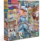 EeBoo eeBoo Artists in Venice Puzzle 1000pcs