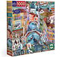 eeBoo Artists in Venice Puzzle 1000pcs