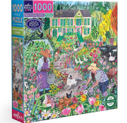 EeBoo eeBoo French Flower Garden Puzzle 1000pcs