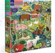 EeBoo eeBoo English Pastures Puzzle 1000pcs