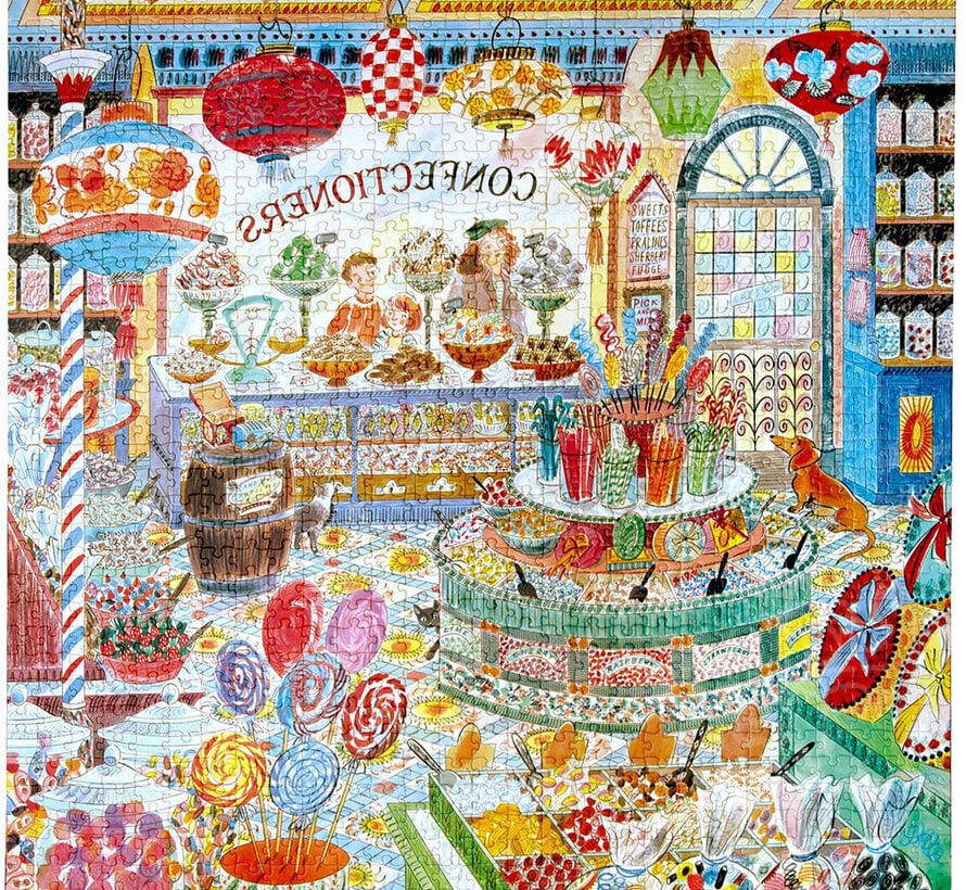 eeBoo Sweet Shoppe Puzzle 1000pcs