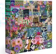 EeBoo eeBoo English Flower Shop Puzzle 1000pcs