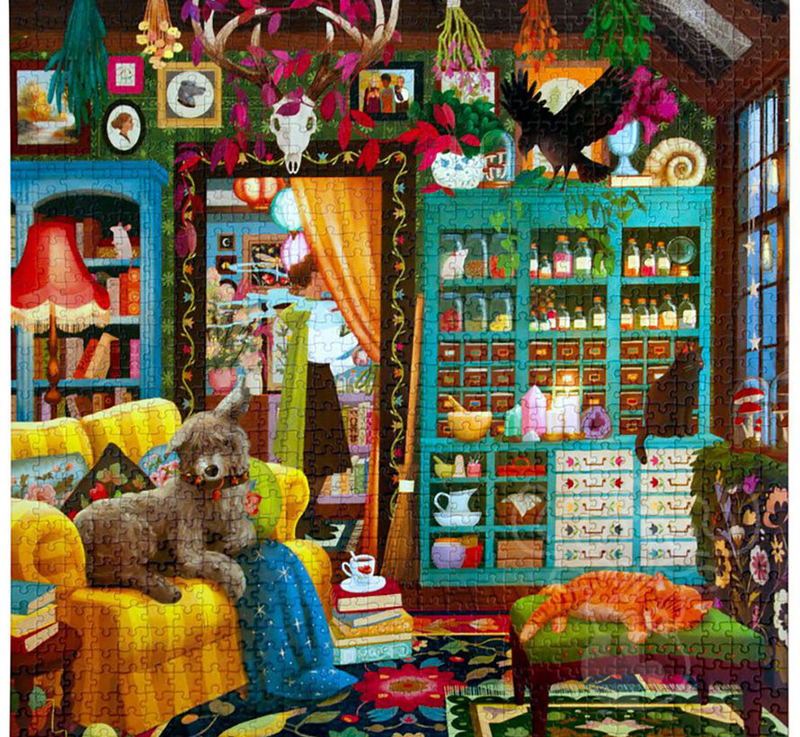 eeBoo Sorcerer's Den Puzzle 1000pcs