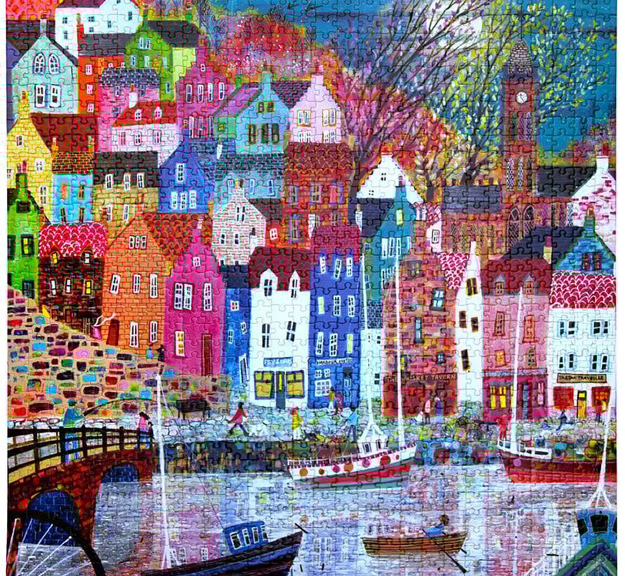 eeBoo Scottish Isle Puzzle 1000pcs