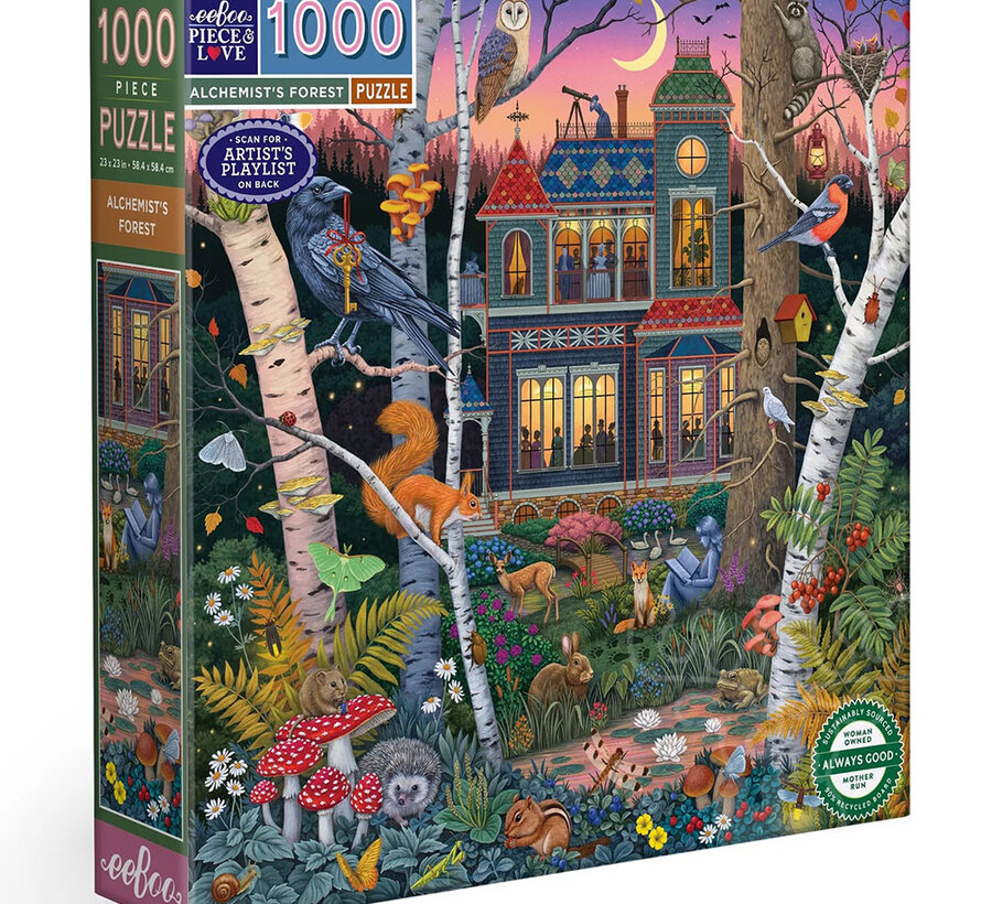 eeBoo Alchemist's Forest Puzzle 1000pcs