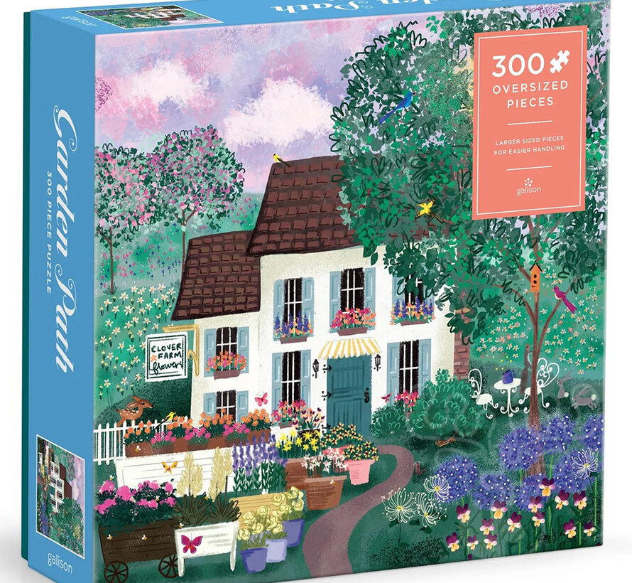 Galison Joy Laforme Garden Path Puzzle 300pcs