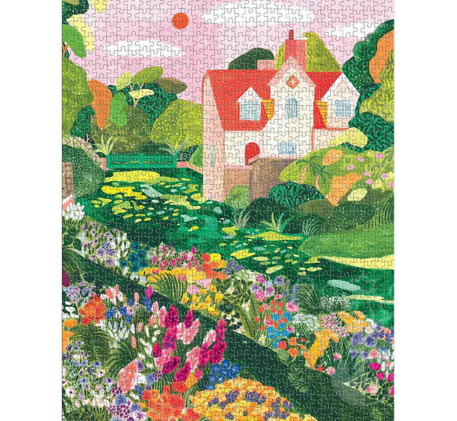 Galison Blooming Meadow Puzzle 1000pcs