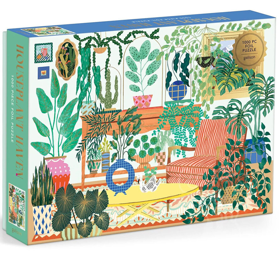 Galison Houseplant Haven Puzzle 1000pcs