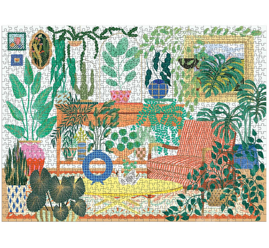 Galison Houseplant Haven Puzzle 1000pcs