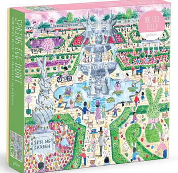 Galison Galison Michael Storrings Spring Egg Hunt Puzzle 500pcs