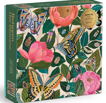 Galison Galison Between the Blooms Foil Puzzle 1000pcs