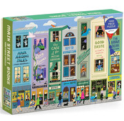Galison Galison Main Street Books Puzzle 1000pcs