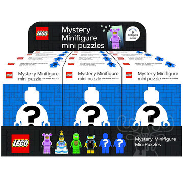 Chronicle Books Chronicle LEGO Mystery Minifigure Blue Edition Mini Puzzle 126pcs