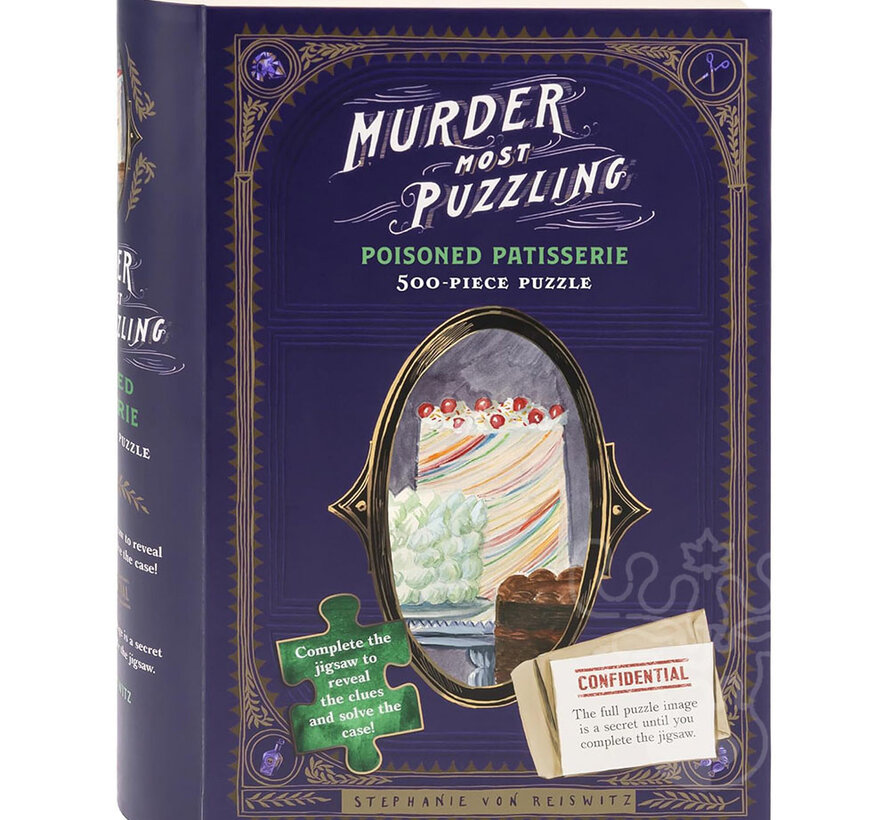 Chronicle Murder Most Puzzling: Poisoned Patisserie Puzzle 500pcs
