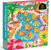 Mudpuppy Mudpuppy Capybara Pool Day Puzzle 500pcs