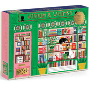 Galison Galison Wisdom & Whimsy Bookshop Foil Puzzle 1000pcs