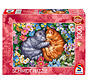 Schmidt Sleeping Velvet Paws Puzzle 1000pcs