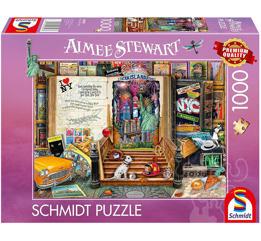 Schmidt Aimee Stewart: Memories of New York Puzzle 1000pcs