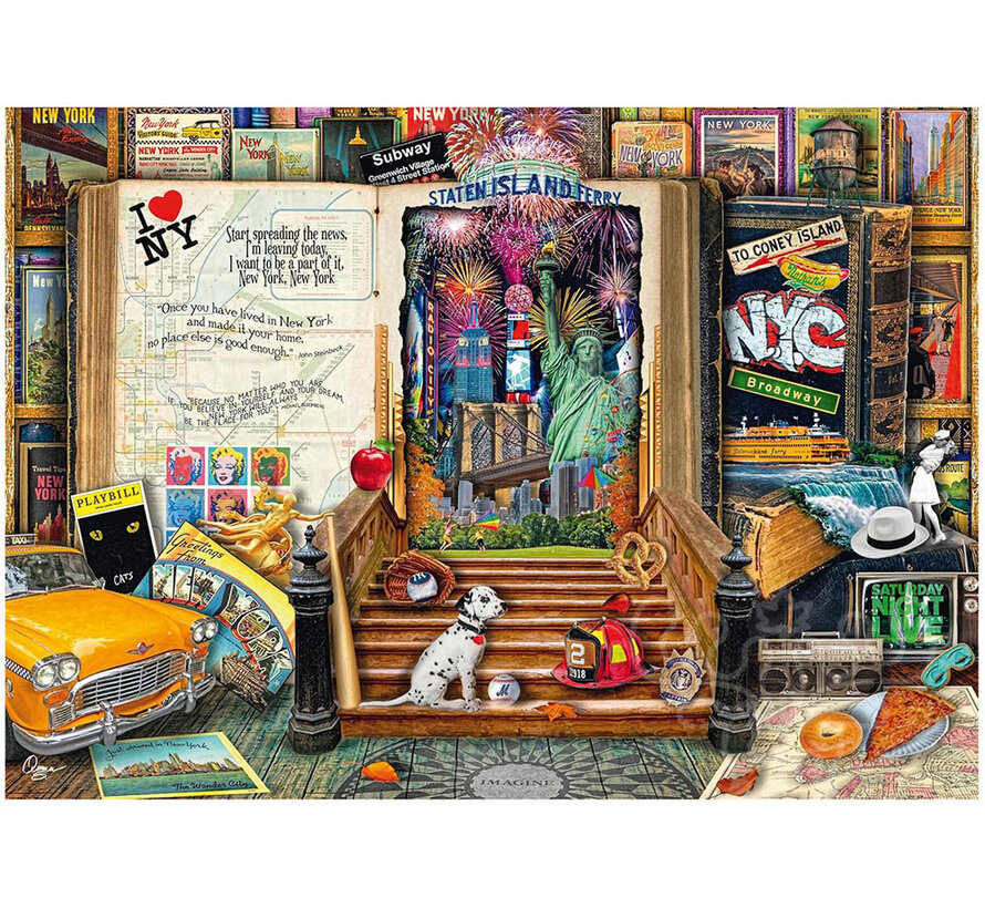 Schmidt Aimee Stewart: Memories of New York Puzzle 1000pcs