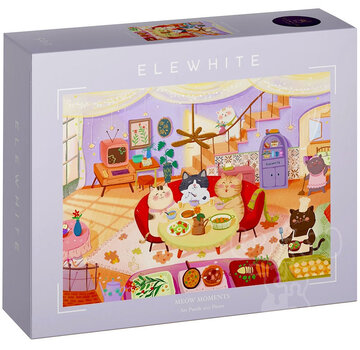 Elewhite Elewhite Meow Moments Puzzle 500pcs