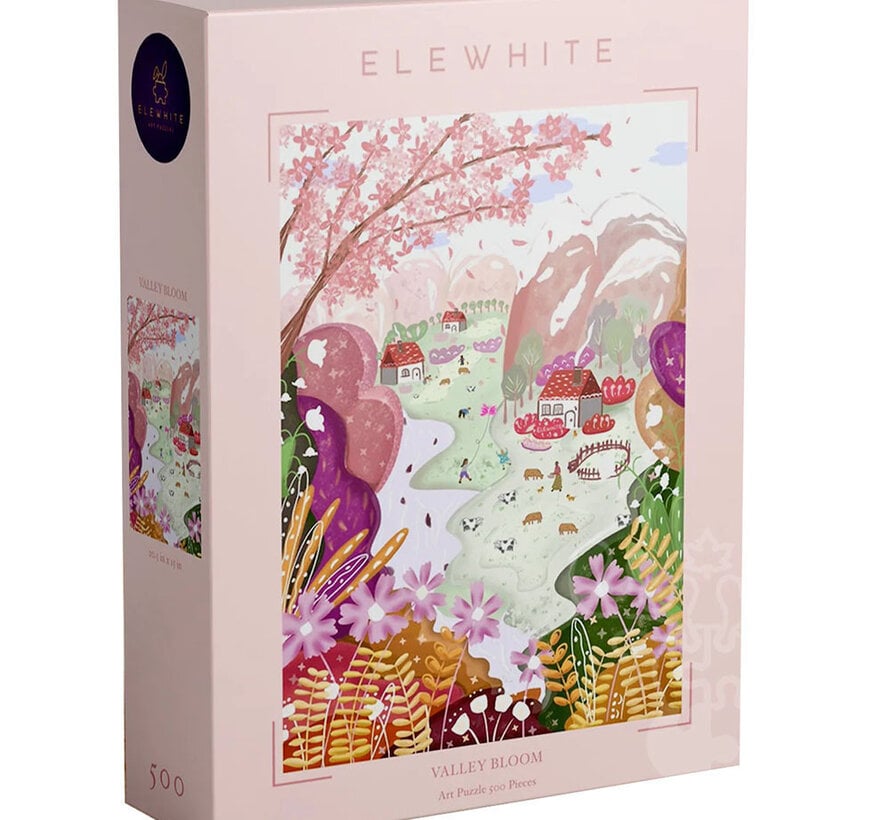 Elewhite Valley Bloom Puzzle 500pcs