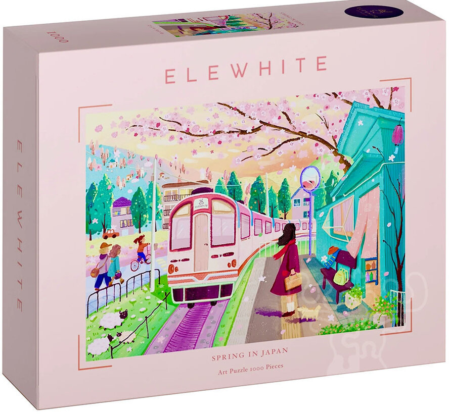 Elewhite Spring In Japan Puzzle 1000pcs