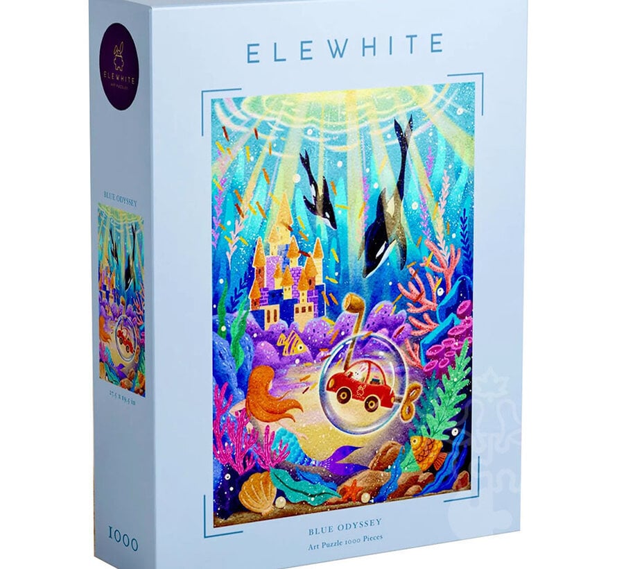 Elewhite Blue Odyssey Puzzle 1000pcs