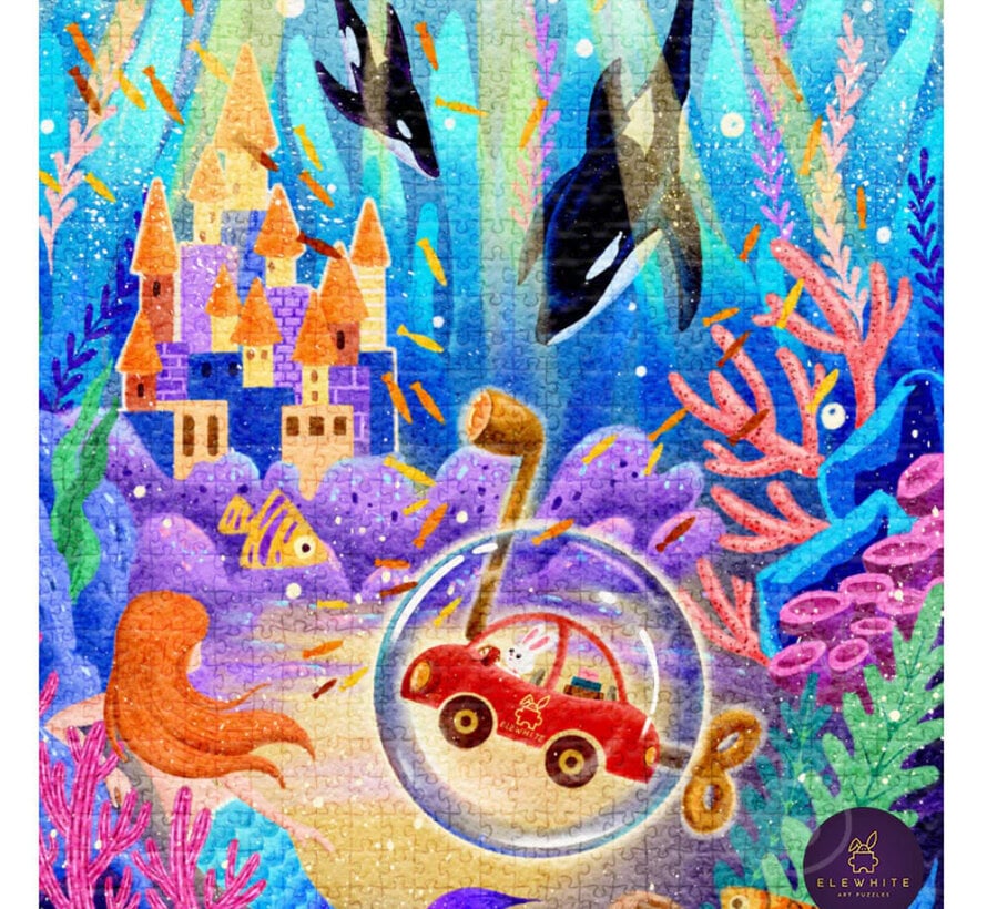 Elewhite Blue Odyssey Puzzle 1000pcs