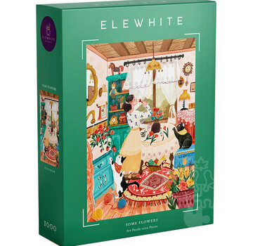 Elewhite Elewhite Some Flowers Puzzle 1000pcs