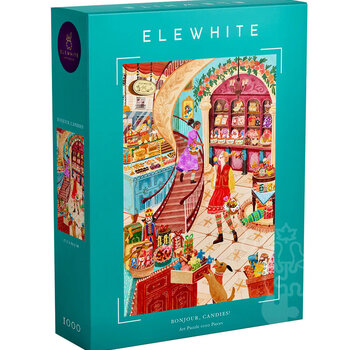 Elewhite Elewhite Bonjour, Candies! Puzzle 1000pcs