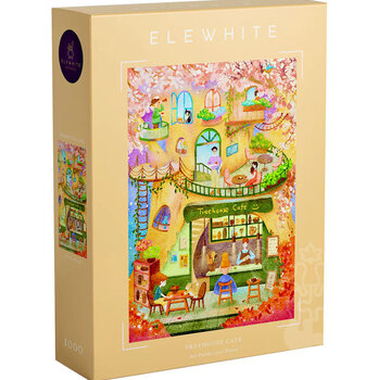 Elewhite Elewhite Treehouse Café Puzzle 1000pcs