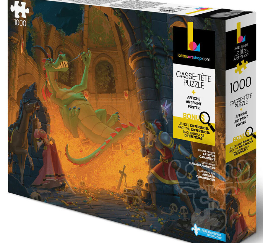 FINAL SALE Lalita Dragon’s Den Puzzle 1000pcs