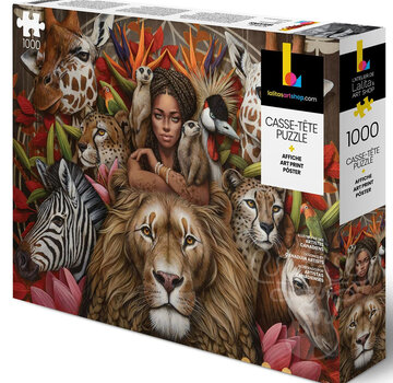 Lalita's Art Shop FINAL SALE Lalita Safari Puzzle 1000pcs
