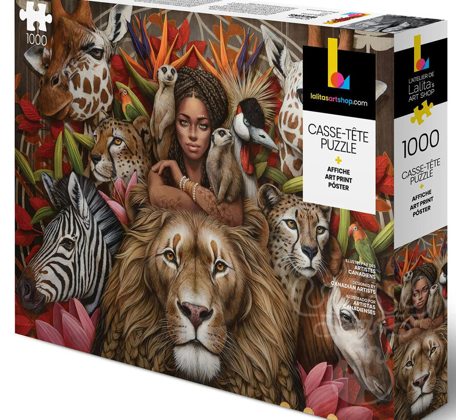 FINAL SALE Lalita Safari Puzzle 1000pcs