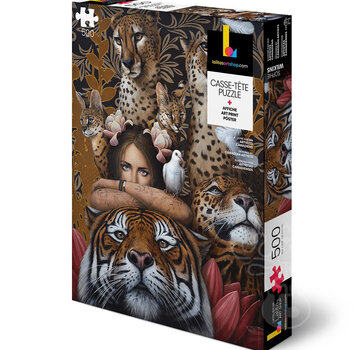 Lalita's Art Shop Lalita Félins Puzzle 1000pcs