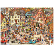 Heye Heye Market Place Puzzle 1000pcs Triangle Box