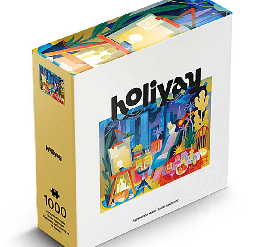 Holiyay Studio Apartment Puzzle 1000pcs