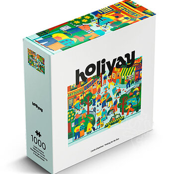Holiyay Holiyay Waiting for the Bus Puzzle 1000pcs