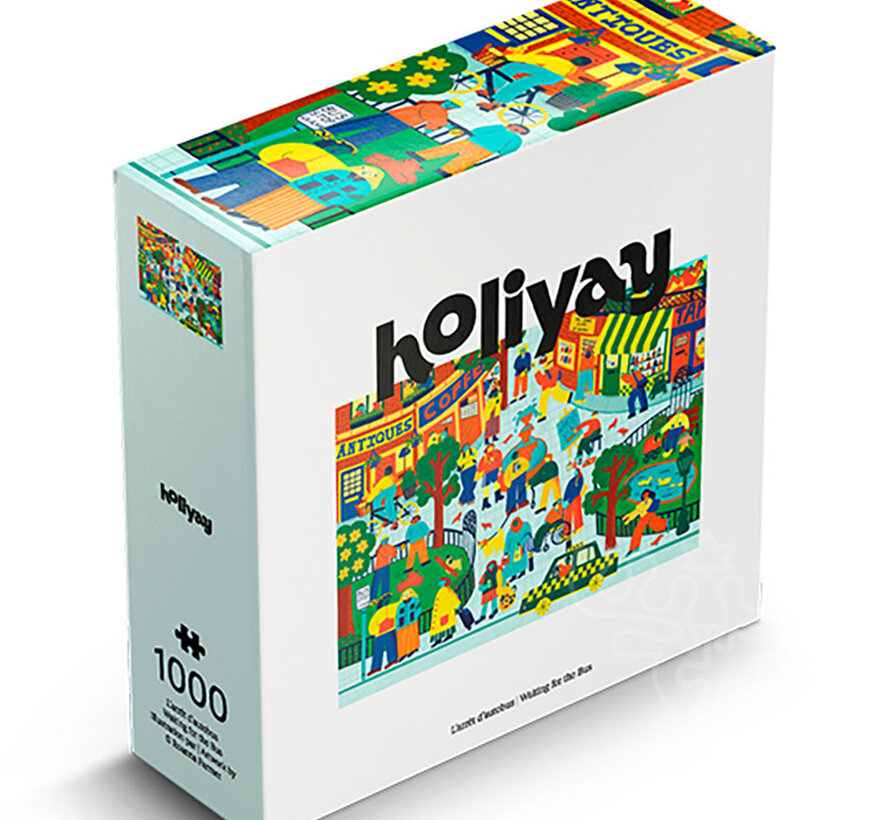 Holiyay Waiting for the Bus Puzzle 1000pcs