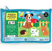 Mudpuppy Mudpuppy Playful Pets Puzzle 12pcs in a Pouch