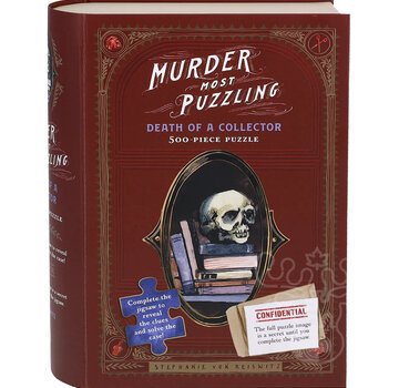 Chronicle Books Chronicle Murder Most Puzzling: Death of a Collector Puzzle 500pcs
