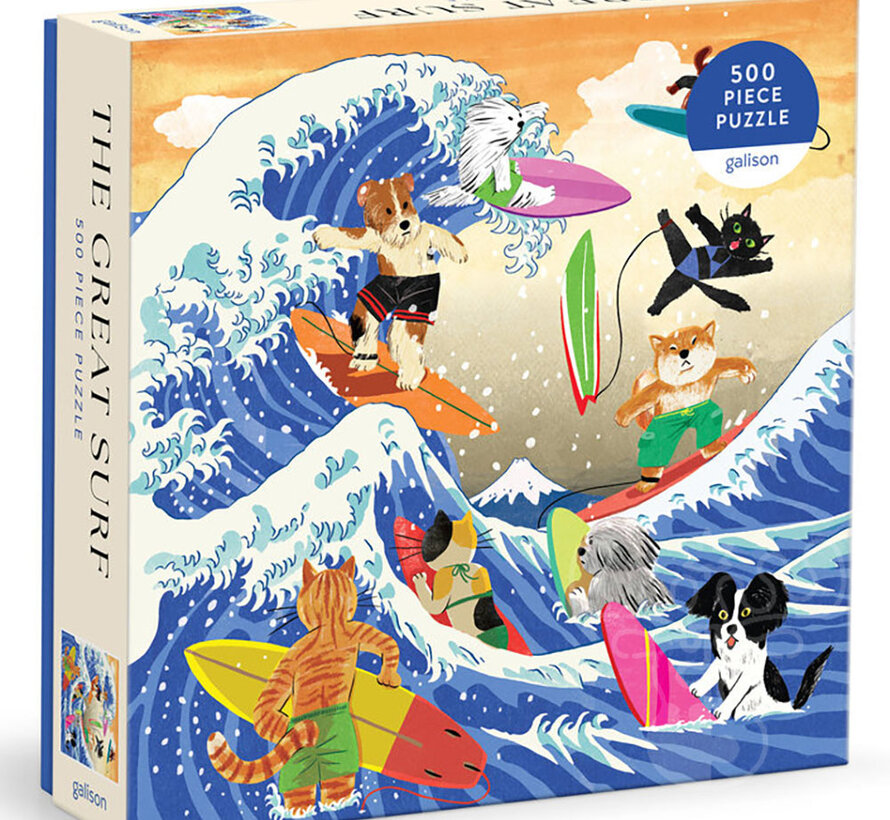 Galison The Great Surf Puzzle 500pcs