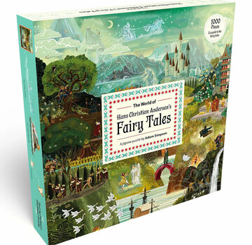 Laurence King Publishing Laurence King The World of Hans Christian Andersen's Fairy Tales Puzzle 1000pcs